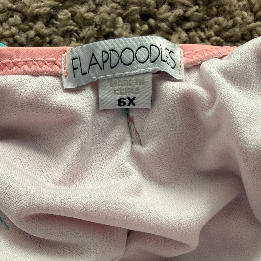 Flapdoodles Light Pink Swimsuit - Picture 2 of 3